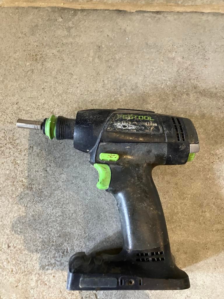 Festool T18 + 3, Gebruikt, Variabele snelheid, Ophalen of Verzenden, Boor- en Schroefmachine