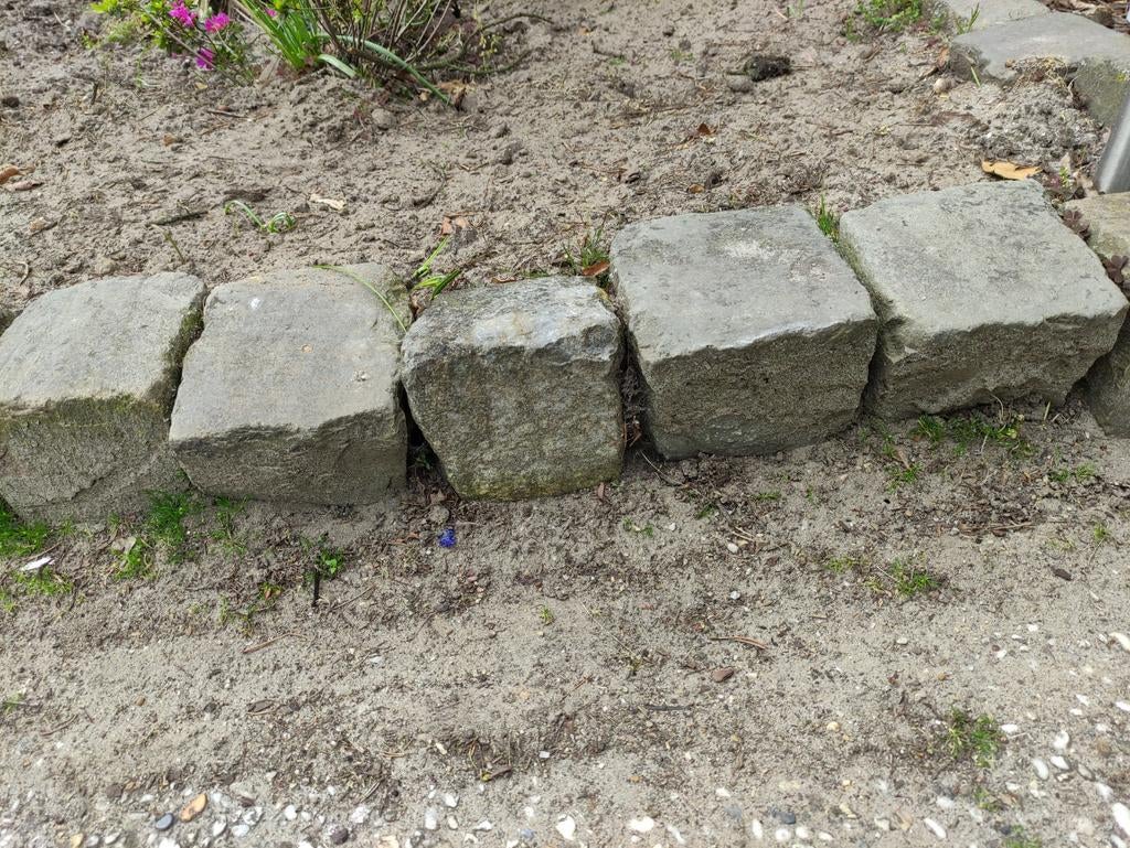 Graniet Keien / Rots Stenen voor Tuin en Landschap, Ophalen, Gebruikt