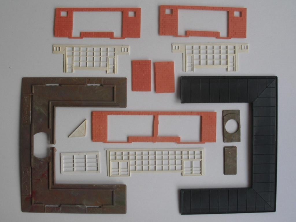 Faller Einzelteilsortiment originele bouwdelen Nr. 2011, Overige merken, Gelijkstroom of Wisselstroom, Brug, Tunnel of Gebouw