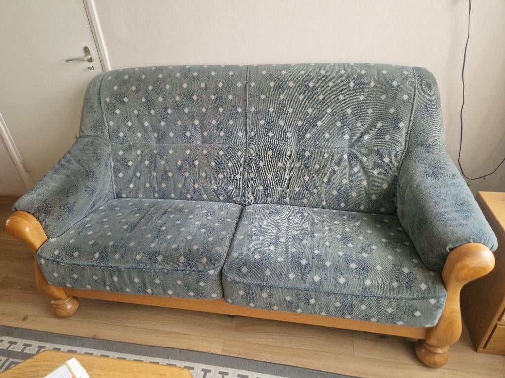 Bank, Huis en Inrichting, Banken | Sofa's en Chaises Longues, Ophalen of Verzenden, Gebruikt, 75 tot 100 cm