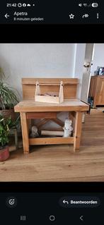 Houten ( kinder) werkbank, Ophalen of Verzenden