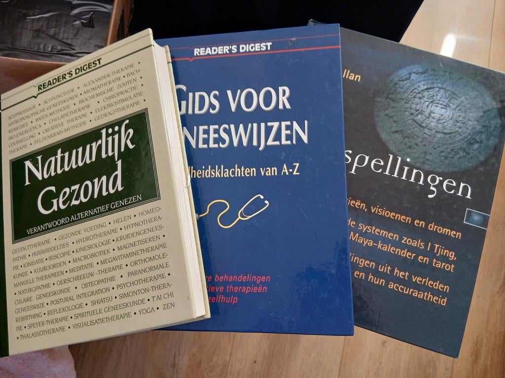 3 Grote Gezondheidsboeken, Ophalen of Verzenden