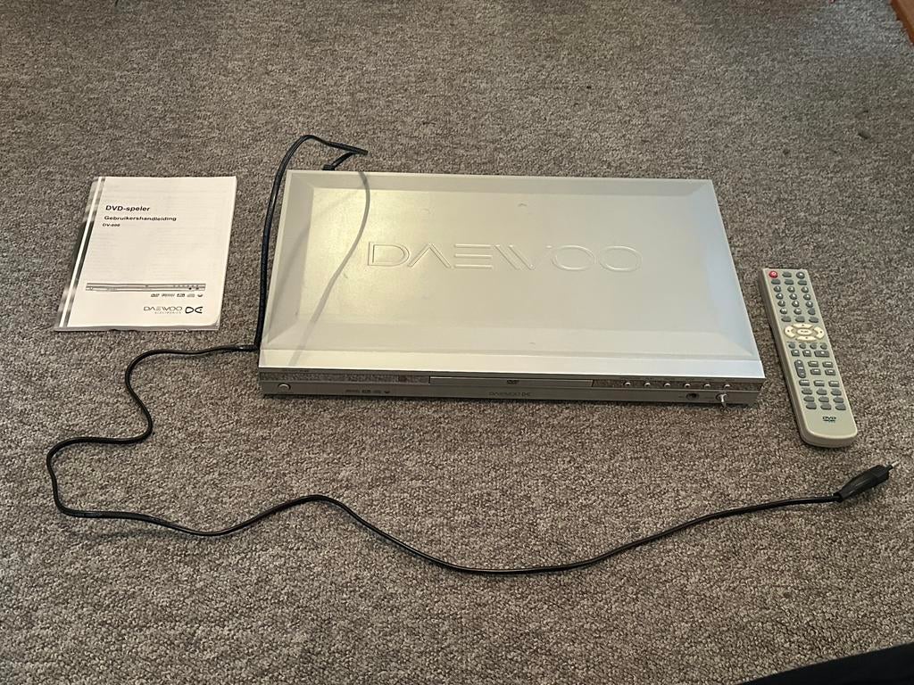 Daewoo DV-800 DVD Speler + Afstandsbediening Compleet, Ophalen of Verzenden, Zo goed als nieuw, Dvd-speler, Overige merken