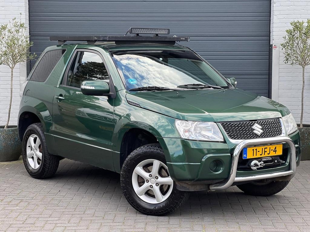 Suzuki Grand Vitara 2.4 | LPG | 4x4 klaar | Lier | Verhoogd, Auto's, Suzuki, Euro 5, Stof, Gebruikt, Zwart