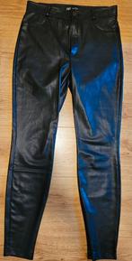 ZWARTE LEDERLOOK BROEK MAAT M, Ophalen of Verzenden, Zo goed als nieuw, Lang, Zara