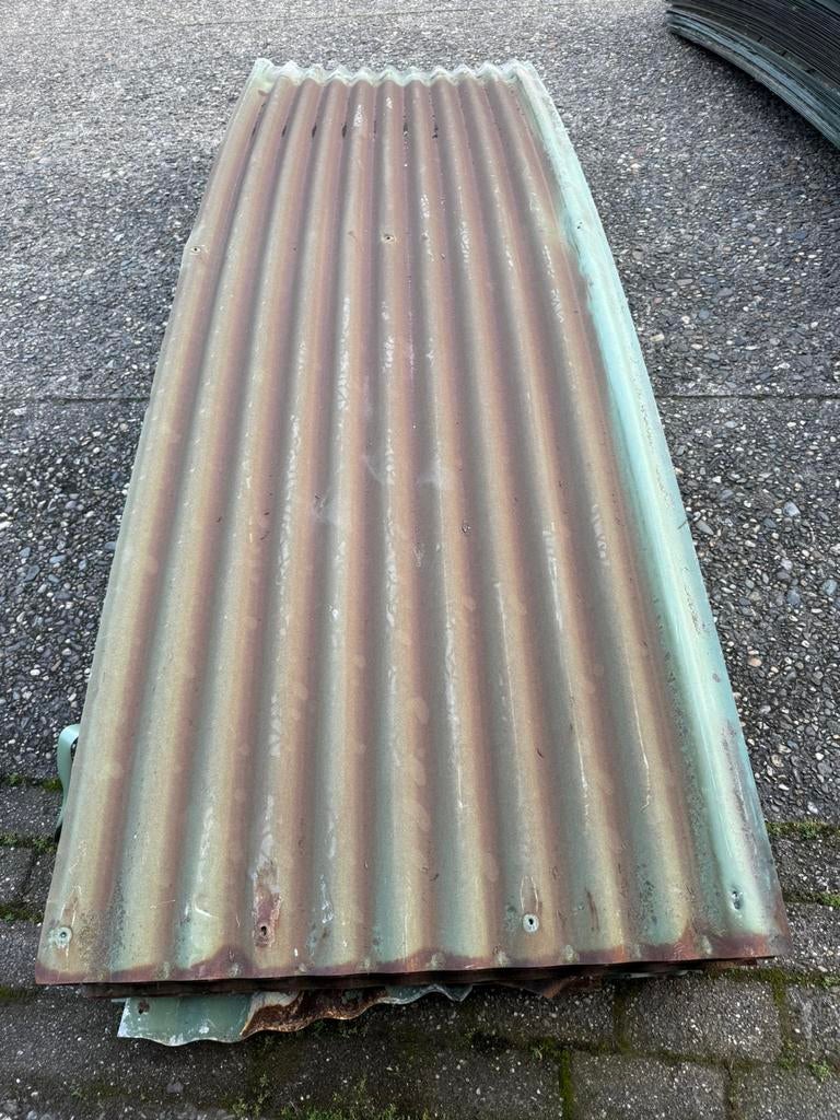 Golfplaten van metaal 0,86x2,60, Ophalen, Zo goed als nieuw