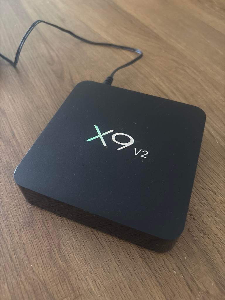 X9 V2 Android TV Box - Smart Media Player, Ophalen, Gebruikt, HDMI, Zonder harde schijf