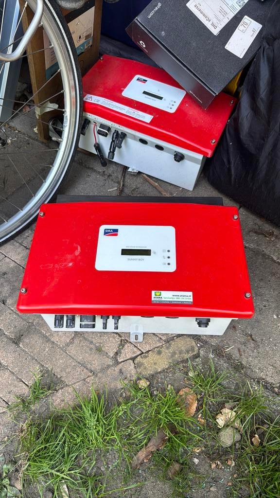 SMA sunny boy zonnepanelen omvormer 2 x, Ophalen of Verzenden, Overige typen