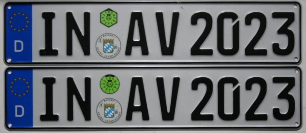 Duitse kentekenplaat., Auto diversen, Overige Auto diversen, Ophalen of Verzenden