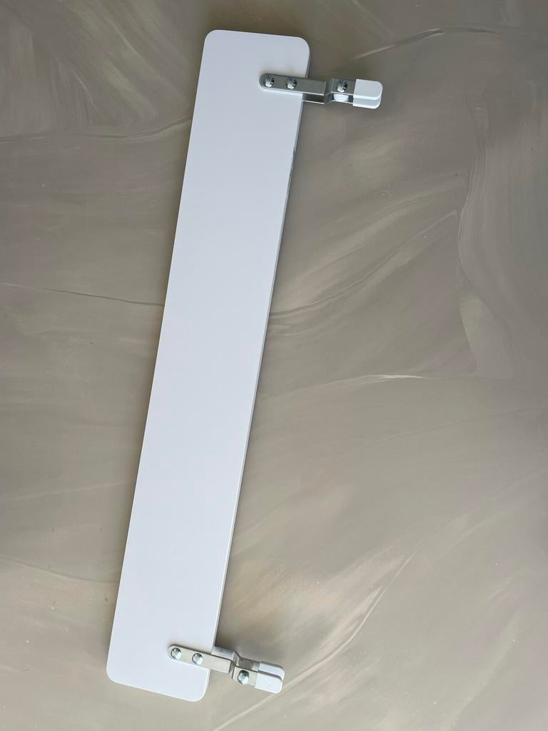 IKEA Nattapa zijsteun wit kinderbed, Ophalen of Verzenden, Zo goed als nieuw, Minder dan 140 cm, Minder dan 70 cm