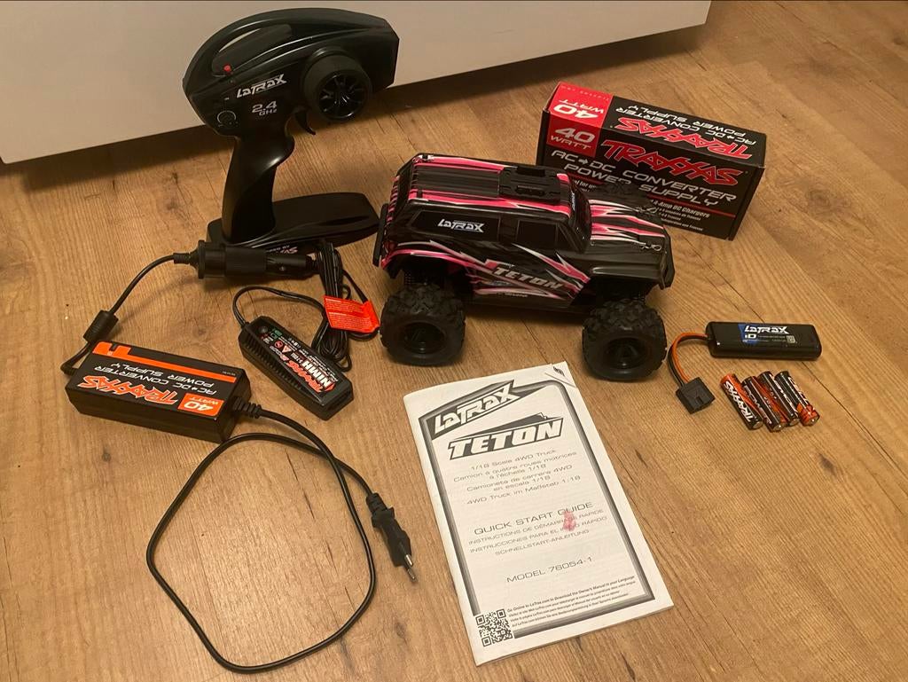 LaTrax Teton RC auto, Gebruikt, Auto offroad, Overige schalen, Ophalen