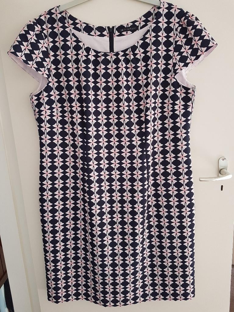 Jurk Betty Barclay!! ZGAN!!, Blauw, Maat 46/48 (XL) of groter, Ophalen of Verzenden, Zo goed als nieuw