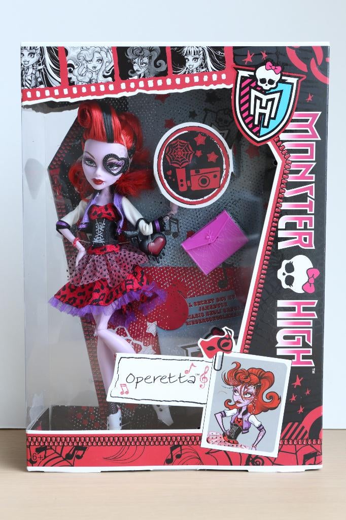 Monster High Operetta - Picture Day #BBJ73 (NRFB), Verzamelen, Poppen, Nieuw, Fashion Doll, Ophalen of Verzenden