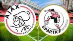 2 sponsor kaarten ajax - sparta op hoofdtribune, Tickets en Kaartjes, Twee personen, December