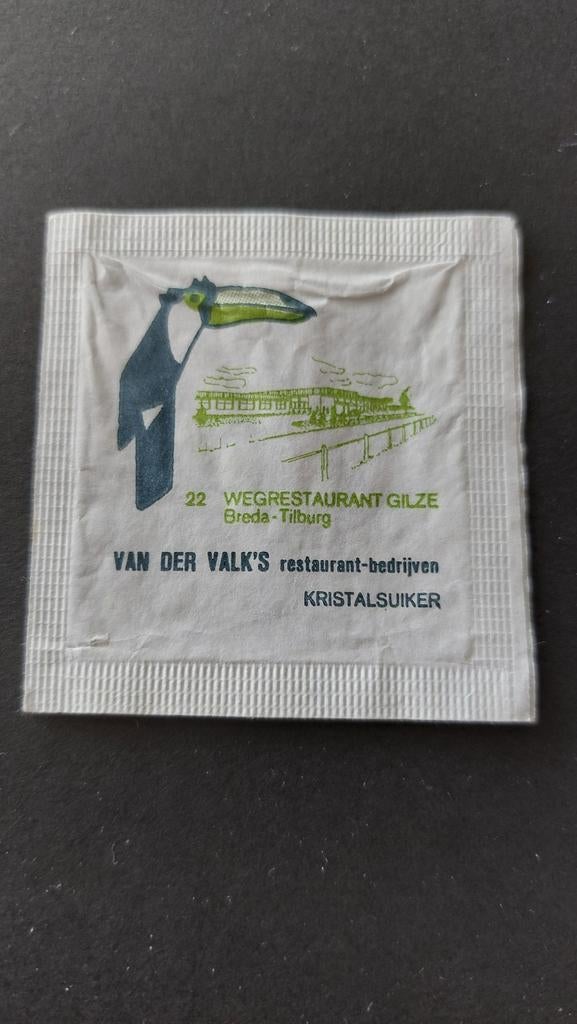 Toekan, Van der Valk's rest bedr nr.22 wegrestaurant Gilze, Verzamelen, Verzenden, Nederland