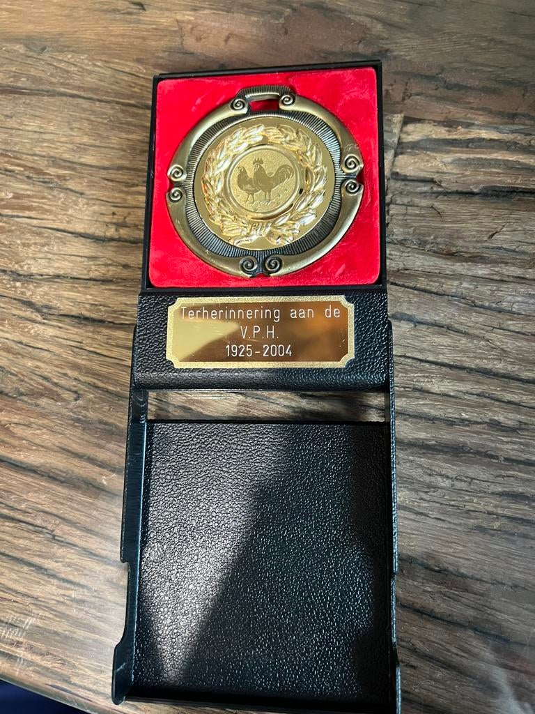 Medaille, Ophalen of Verzenden, Goud, Nederland