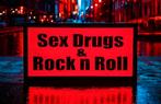LED Lichtbord "Sex Drugs Rock n Roll", Huis en Inrichting, Ophalen of Verzenden, Nieuw
