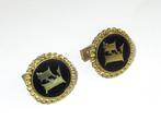 Vintage vergulde manchetknopen., Ophalen of Verzenden, Zo goed als nieuw, Overige materialen
