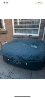 Lay-Z-Spa Ibiza Opblaasbare Jacuzzi met Afdekzeil, Tuin en Terras, Ophalen of Verzenden, Gebruikt, Afdekzeil, Opblaasbaar
