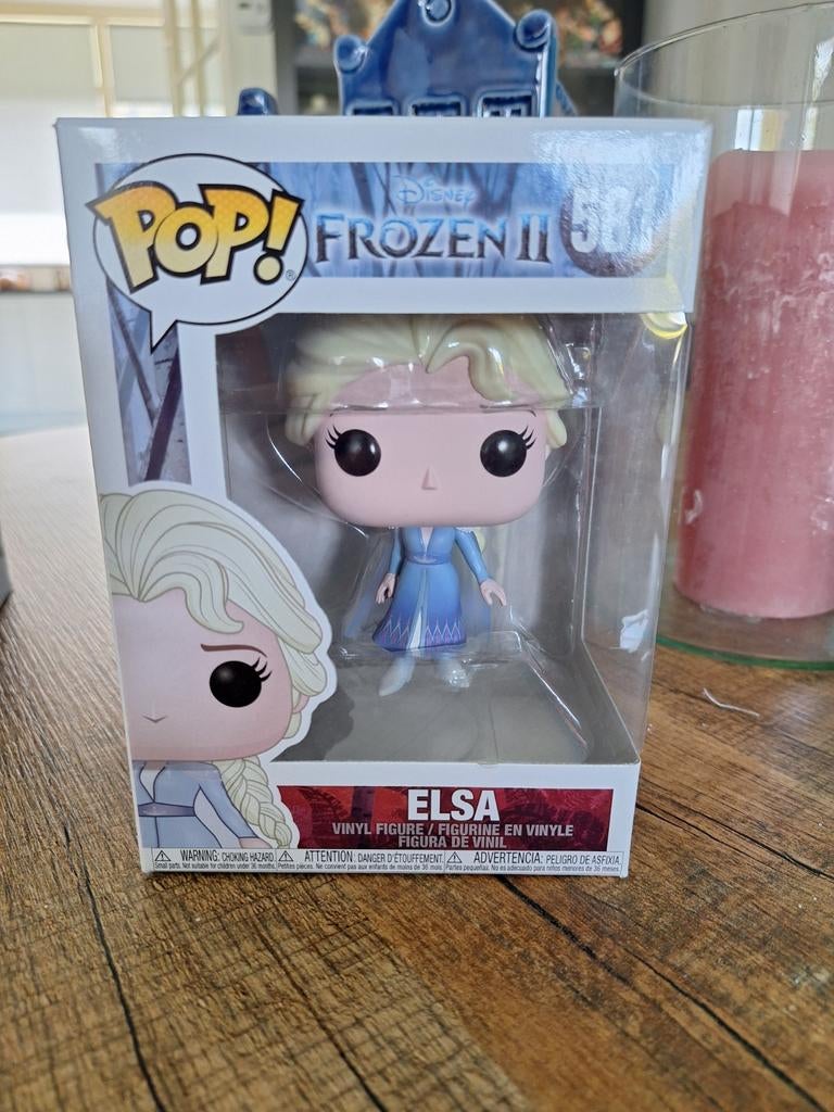 Funko pop zgan Elsa frozen disney, Verzamelen, Poppetjes en Figuurtjes, Ophalen of Verzenden, Zo goed als nieuw
