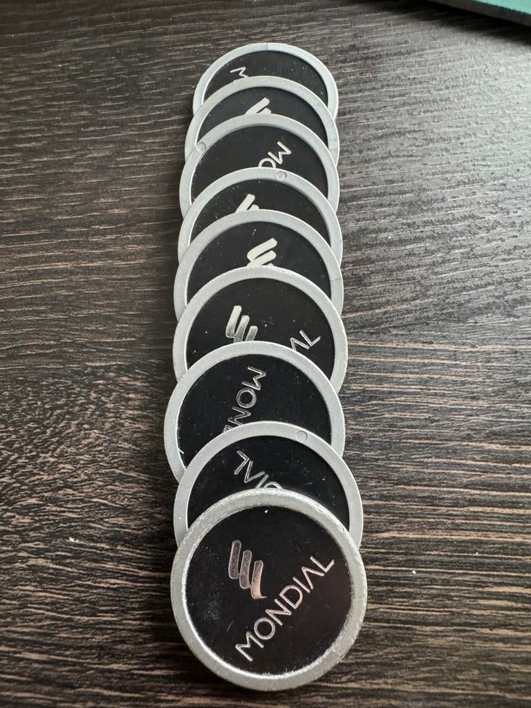 Mondial muntjes, Ophalen of Verzenden