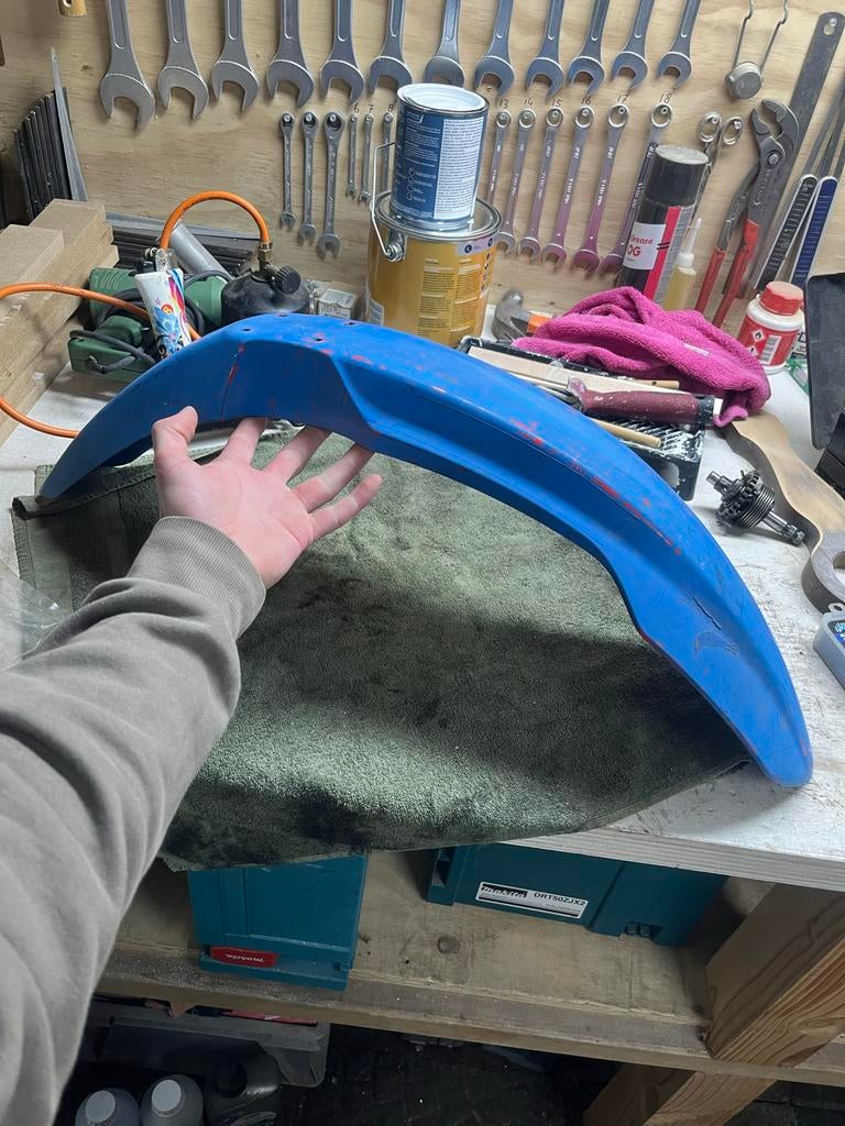 Honda CRF Voorspatbord - Goede Staat, Ophalen of Verzenden, Gebruikt, Kap