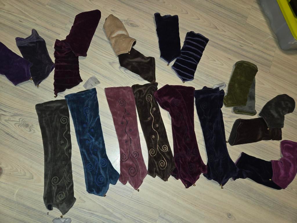 Handgemaakte Elfstyle/hippie handwarmers, Hippie, Ophalen of Verzenden, Nieuw, Handschoenen
