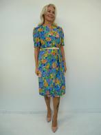 *Abfab Vintage Kleurrijke Lente Jurk 44*, Maat 42/44 (L), Ophalen of Verzenden, Zo goed als nieuw, Knielengte