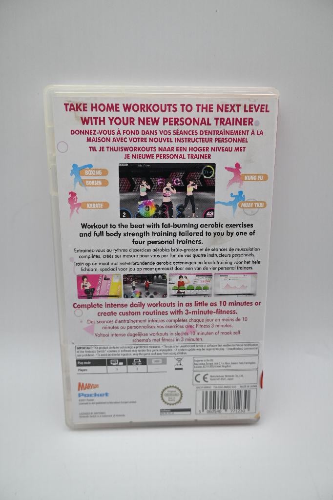 Knockout Home Fitness - Nintendo Switch, Gebruikt, 1 speler, Ophalen of Verzenden, Vanaf 3 jaar