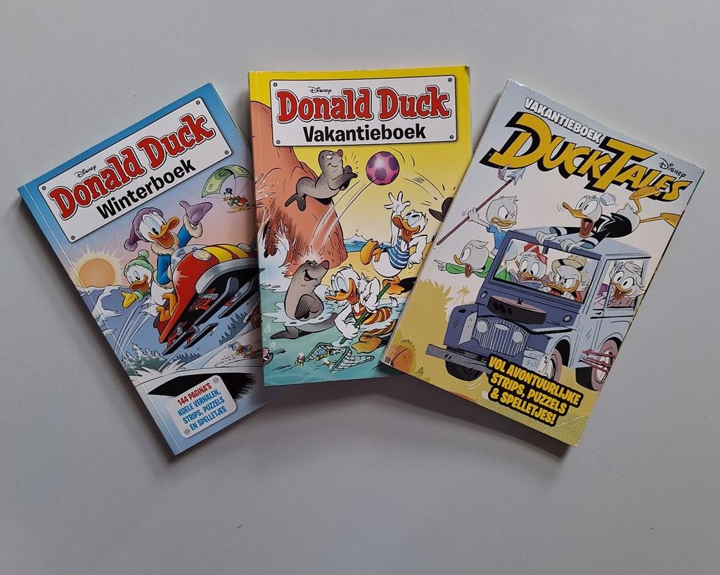 Donald Duck vakantieboeken, Ophalen of Verzenden, Gebruikt, Kwartet(ten)