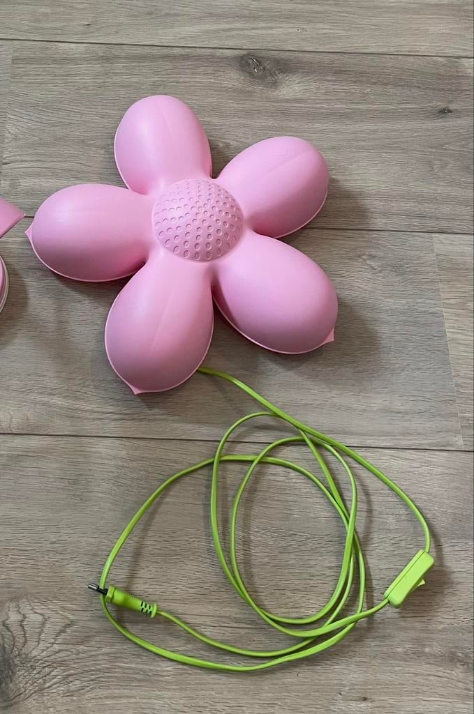 Roze Bloemenlamp, Ophalen of Verzenden, Zo goed als nieuw