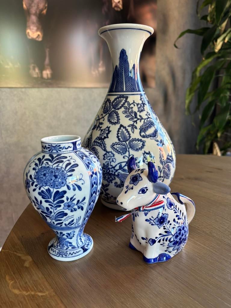 Leuke delfts blauwe vazen, Ophalen