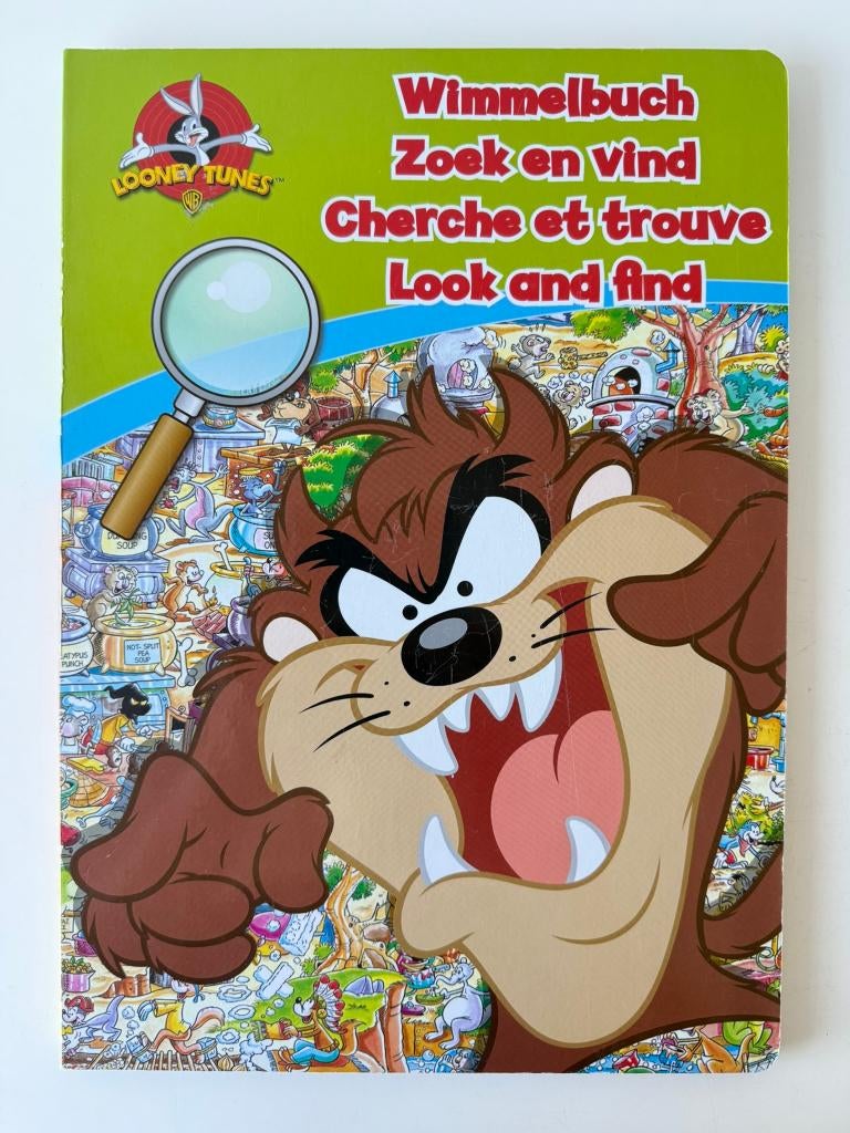 Boek, zoekboek karton / Zoek en Vind Taz / Looney Tunes, Ophalen of Verzenden, Gelezen, Fictie algemeen