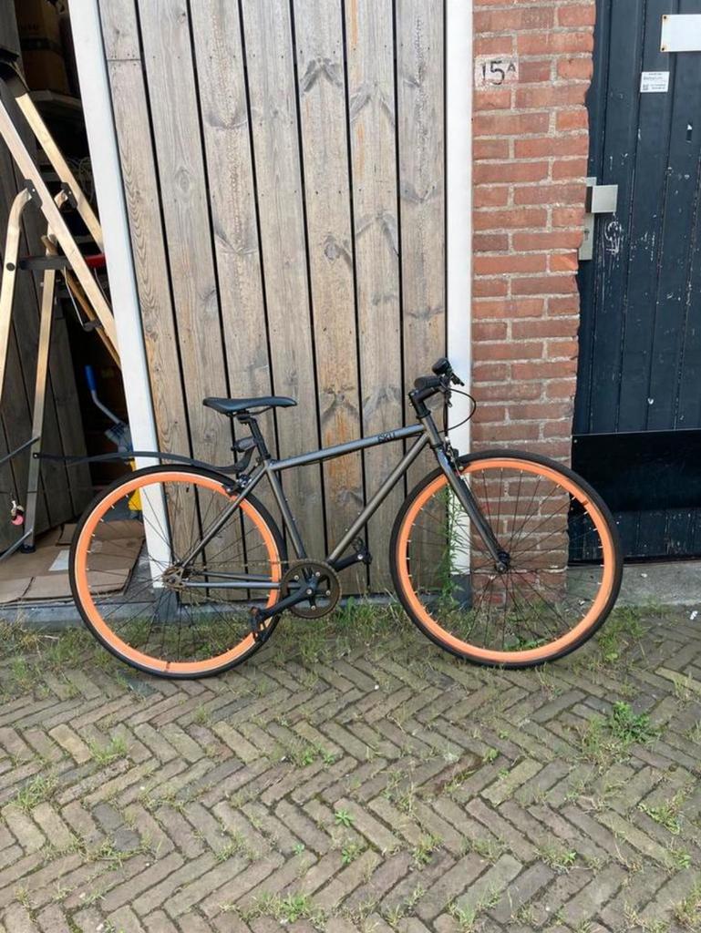Racefiets Kind als Nieuw, Fietsen en Brommers, Minder dan 10 versnellingen, Staal, Heren, Minder dan 49 cm