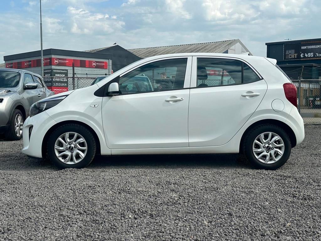 Kia Picanto 1.0 CVVT ComfortPlusLine Navigator/NAVI/CAMERA/N, Voorwielaandrijving, Stof, Gebruikt, 4 stoelen