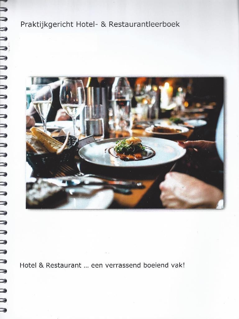 Hotel- & Restaurant vakopleiding., Boeken, Studieboeken en Cursussen, Ophalen of Verzenden, Alpha, Nieuw, MBO