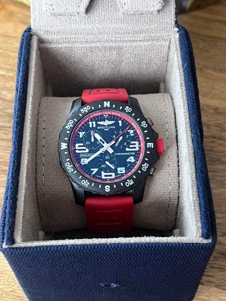 Breitling Endurance Pro 44mm garantie tm 2028, Kunststof, Breitling, Polshorloge, Kunststof