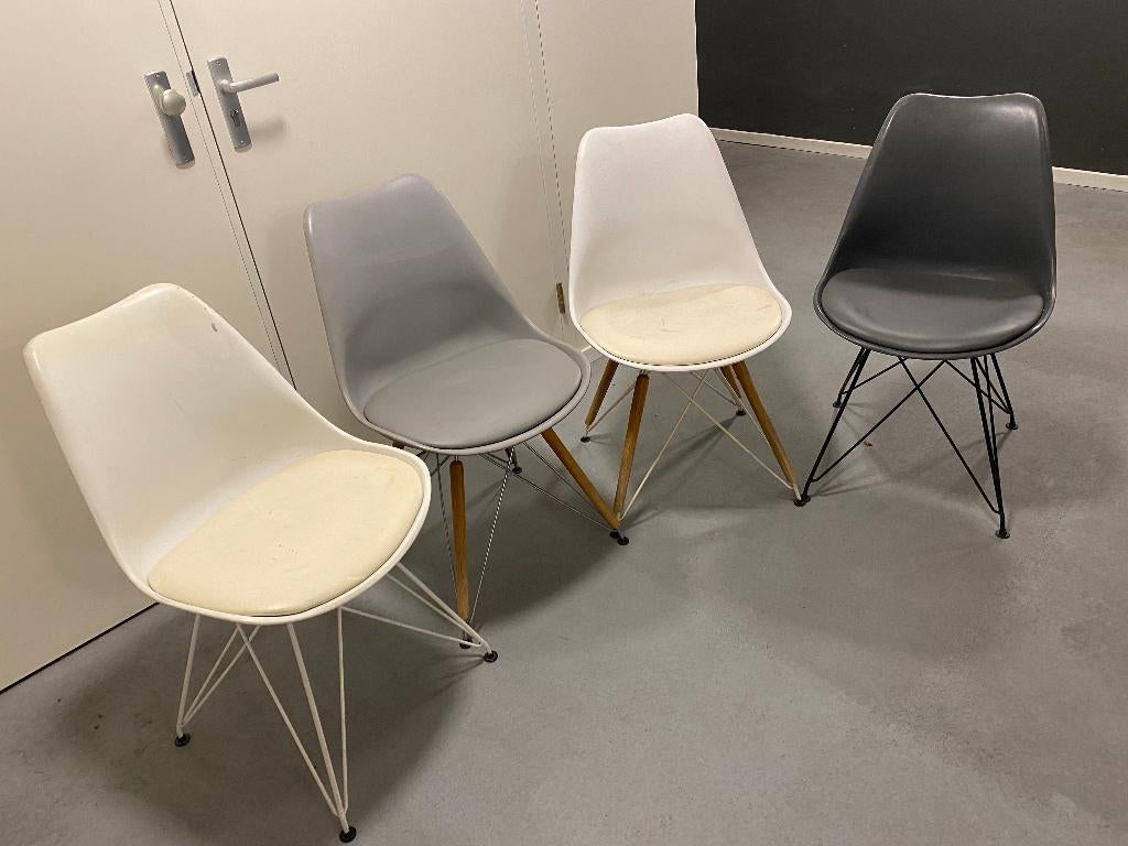 vier stoelen, Huis en Inrichting, Stoelen, Ophalen, Gebruikt, Vier, Overige kleuren