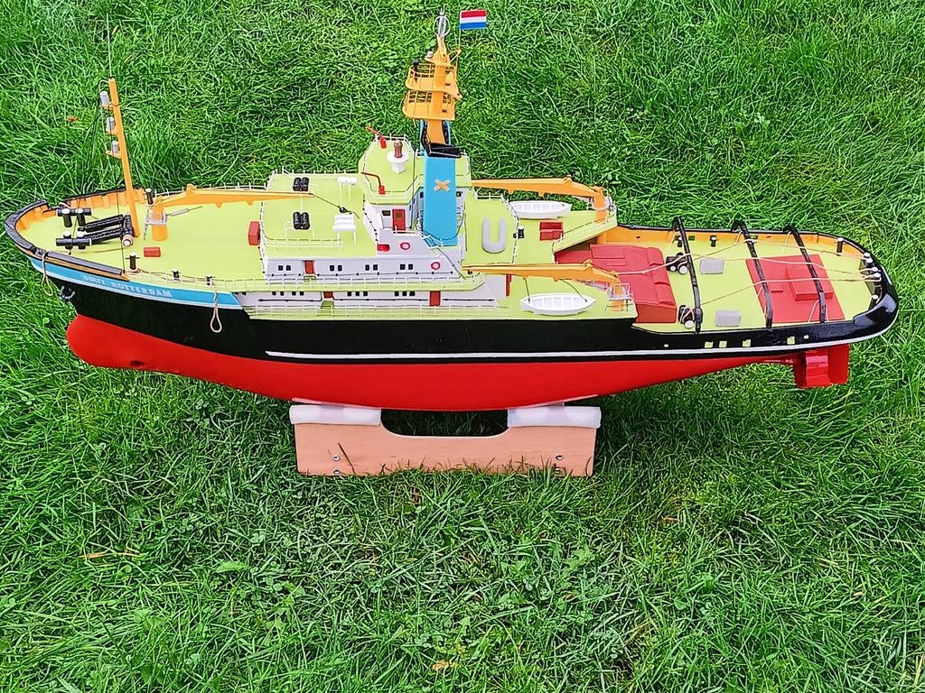 Prachtig als nieuw Smit Rotterdam sleepboot, rc varend, Ophalen, Zo goed als nieuw