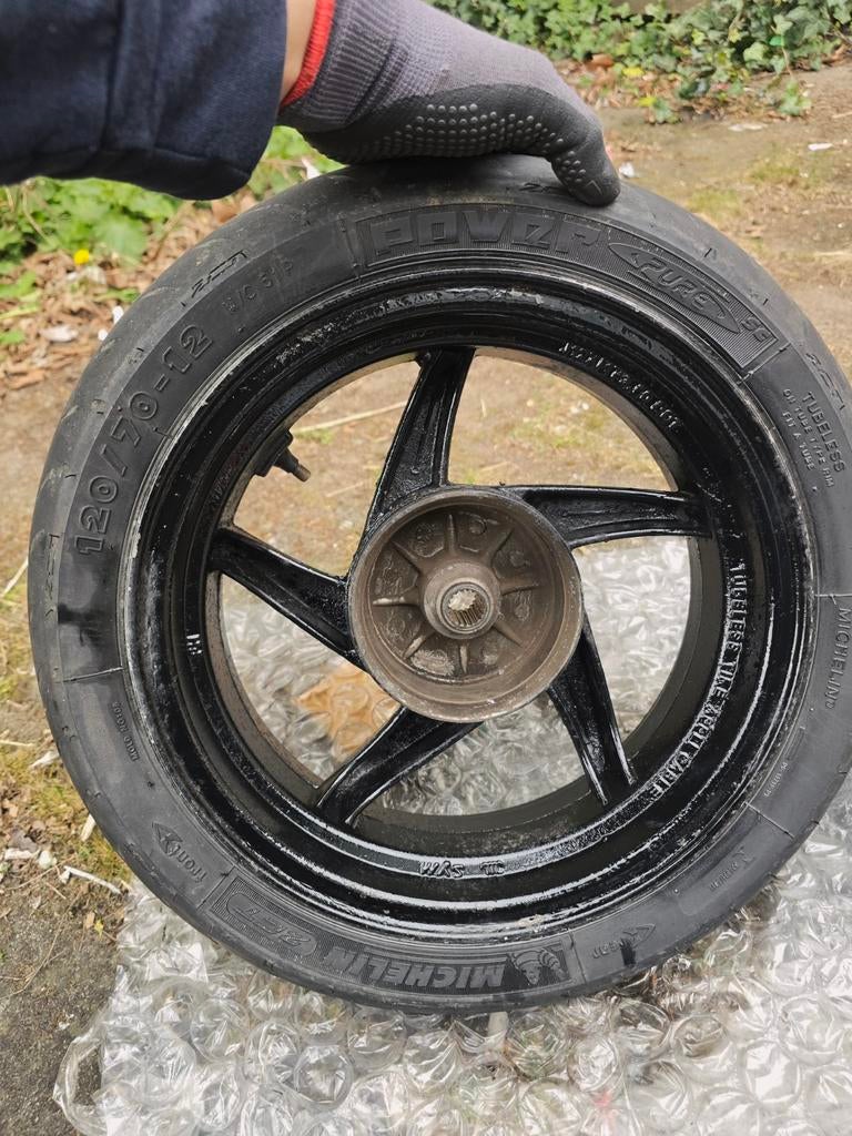 Sym Orbit 2 achtervelg met band, Ophalen of Verzenden