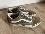Vans Old Skool dames sneaker maat 38 oljjfgroen, Ophalen of Verzenden, Sneakers of Gympen, Gedragen, Groen