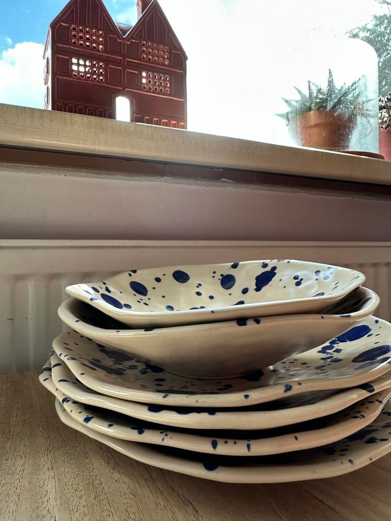 IKEA Jassa borden van Piet Hein Eek, Design servies, Gebruikt, Ophalen of Verzenden, Bord(en), Overige stijlen