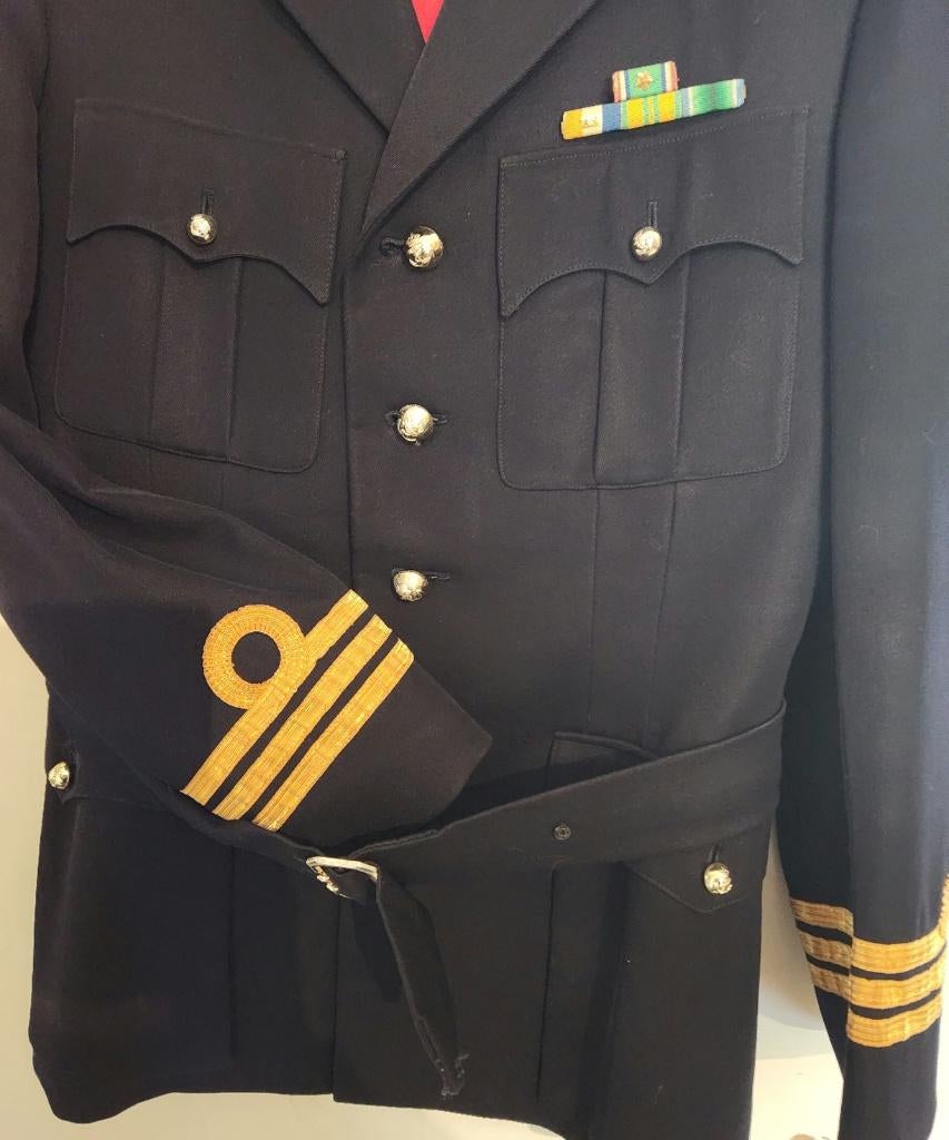 Mariniers Lnt. Kol. uniform Vintage, Verzamelen, Ophalen of Verzenden, Marine, Nederland, Kleding of Schoenen