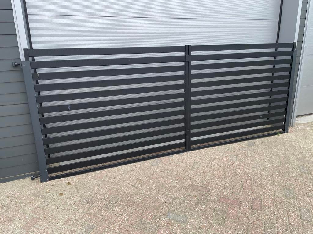 Inrijpoort met automatische opener, Ophalen, Met poort, Gebruikt, Overige typen