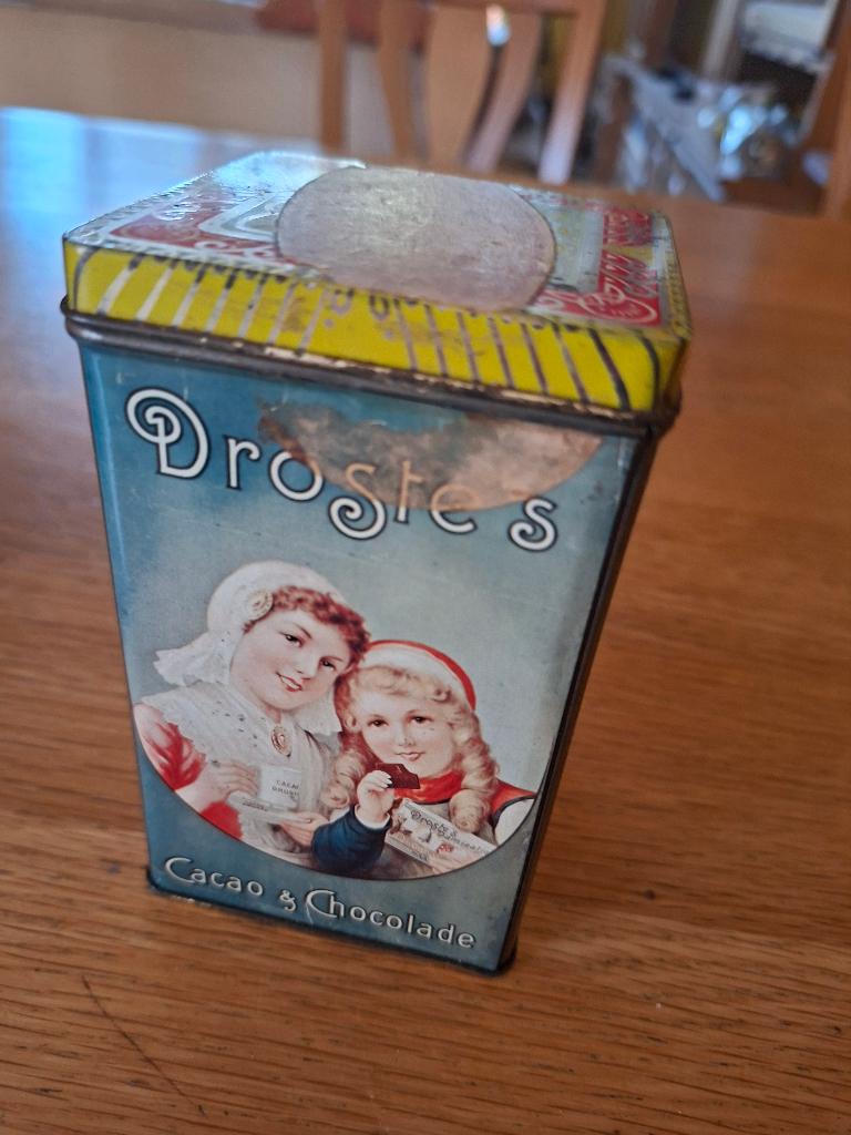 blikje Droste's Cacao & Chocolade, Verzamelen, Ophalen of Verzenden, Gebruikt, Overige, Droste
