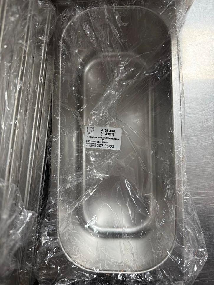 RVS Gastronorm Bak 1/3 Horeca ijsbak / voedselbak, Zakelijke goederen, Horeca | Overige, Ophalen