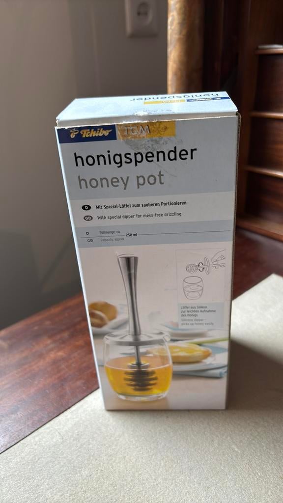Honingpot - nieuw in doos, Huis en Inrichting, Ophalen of Verzenden, Zo goed als nieuw