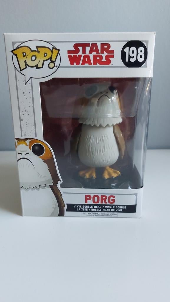 Funko Pop! Star Wars Porg #198 Vinyl Bobble-Head, Ophalen of Verzenden, Nieuw