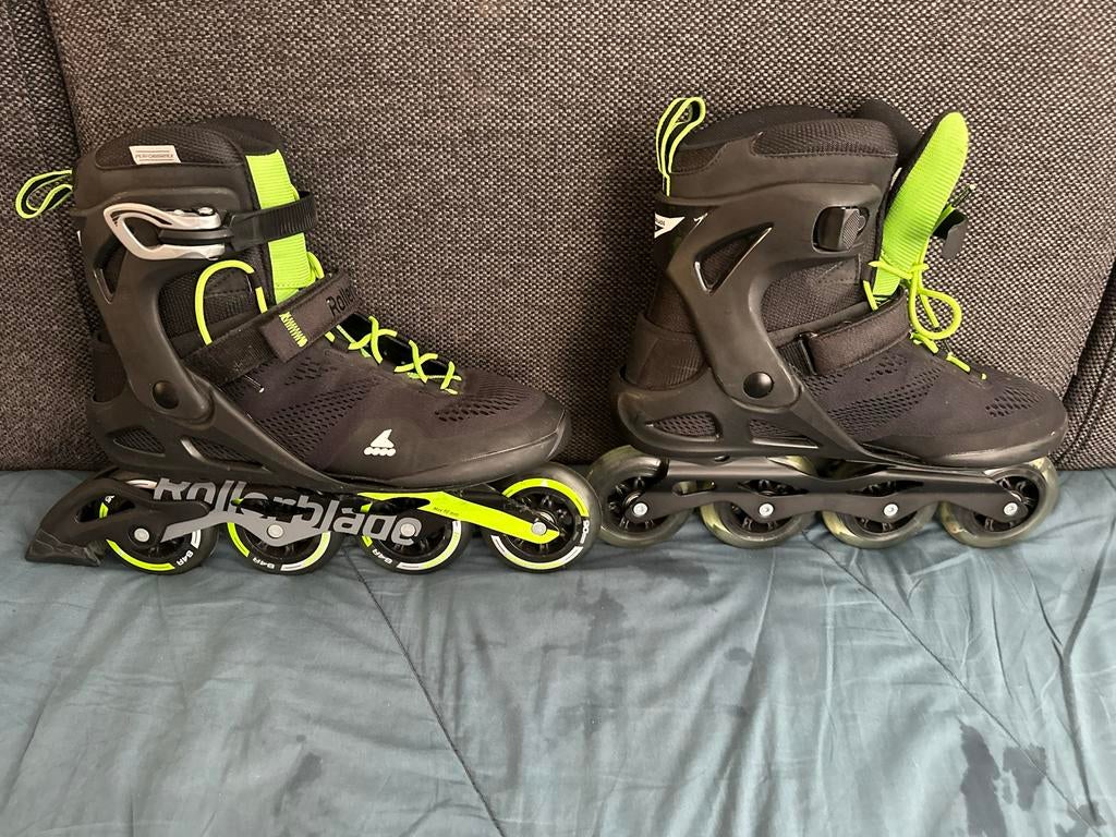 Rollerblade Inline Skates - Zwart/Neon Groen - maat 46, Sport en Fitness, Skeelers, Overige merken, Dames, Ophalen of Verzenden