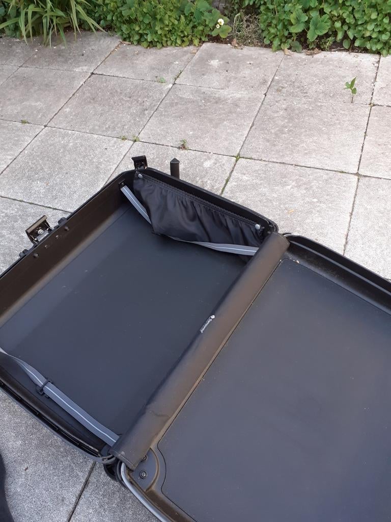 Nette troley reis koffer samsonite, Tuin en Terras, Ophalen